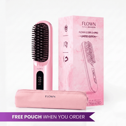 [NEW] Numoya Portable Straightener Brush - GoBrush PRO - NUMOYA